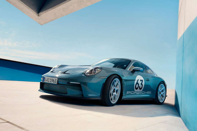 Porsche Blå Nr 63 Fabrik 2023