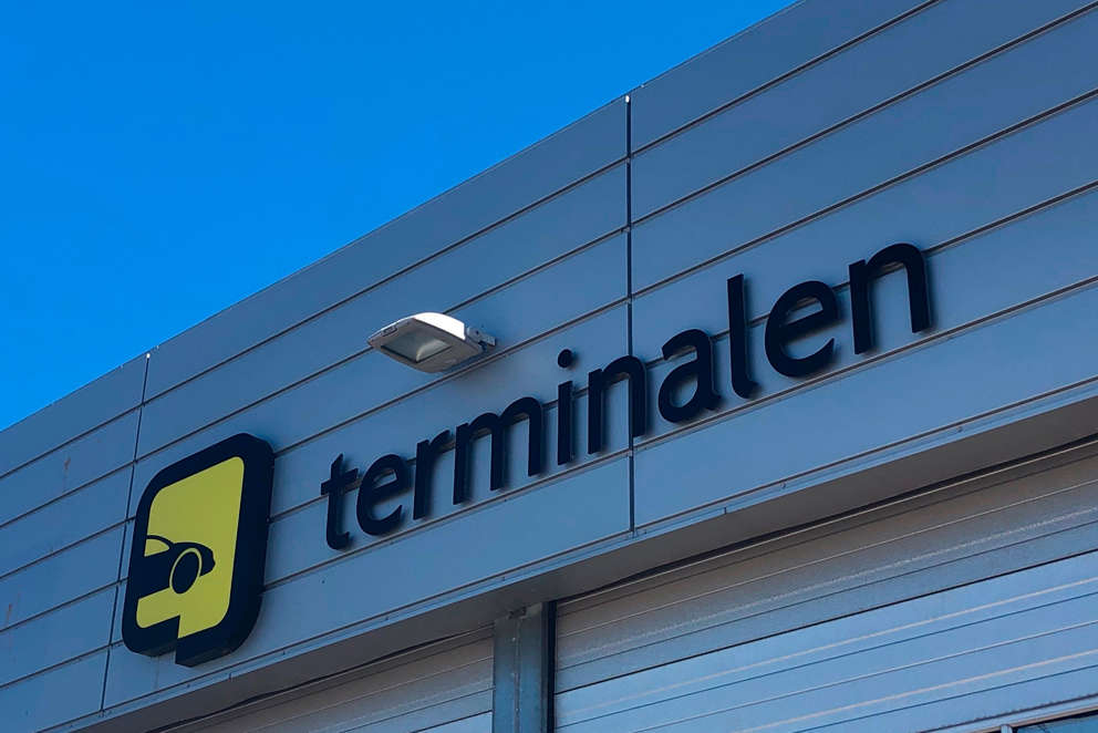 Terminalen Logo Til Topbillede